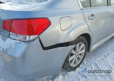 2012 Subaru Legacy 2.5I Premium from USA, damaged, VIN 4S3BMCC68C3030929